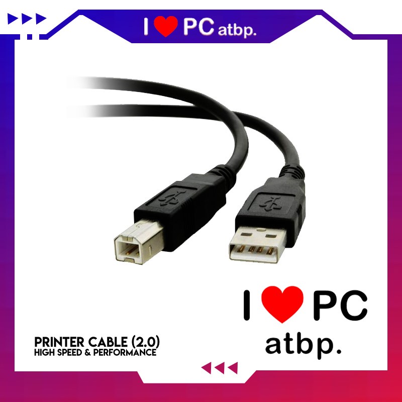 High Speed Printer Cable 3m 99ft Usb 20 Version Shopee Philippines 9433