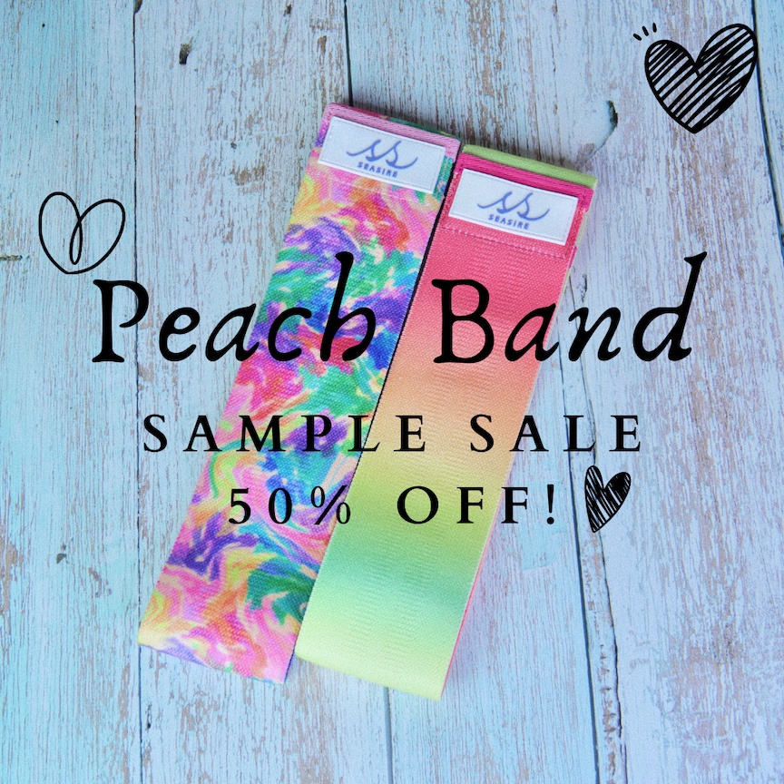 Rainbow Peach BandResistance Hip Exercise / Shopee Philippines