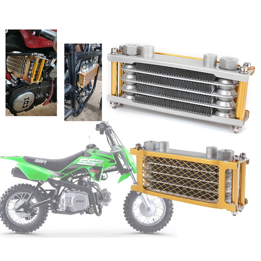 Universal Engine Oil Cooler Radiator Part For Dirt Bike Pit Monkey ATV ...