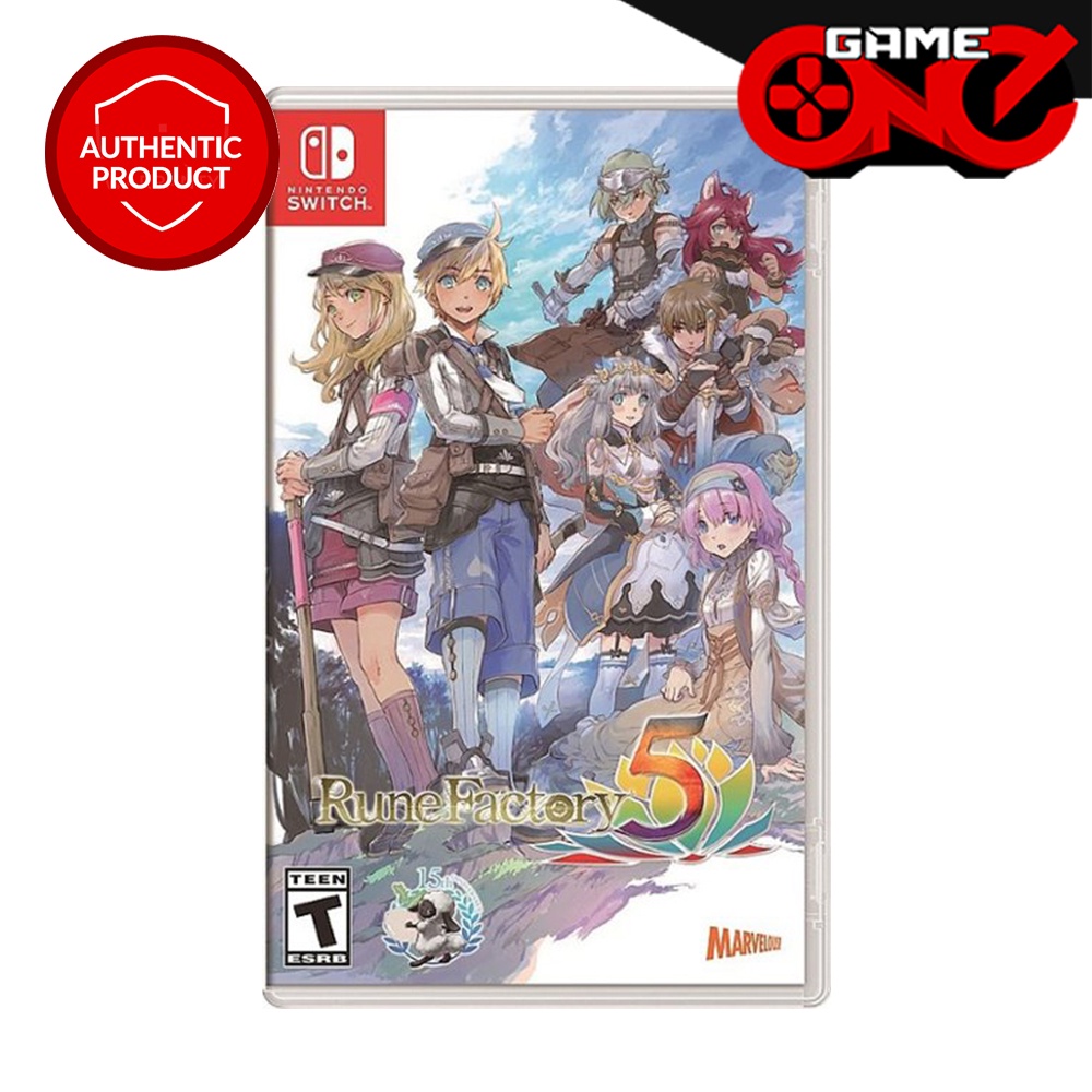 Nintendo Switch Rune Factory 5 [US] Standard Edition | Shopee Philippines