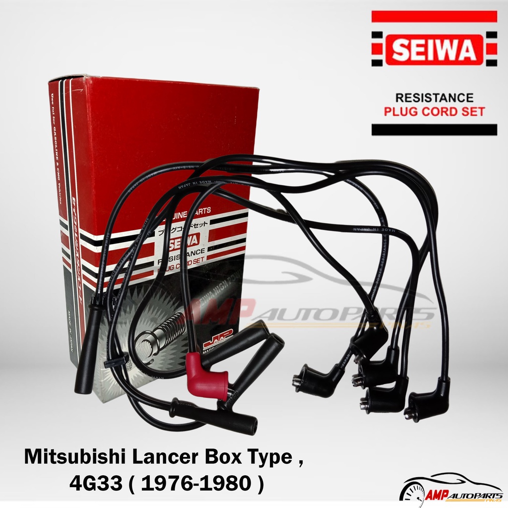 Mitsubishi Lancer Box Type , 4G32 , 4G33 ( 1976-1980 ) Spark Plug Cable ...