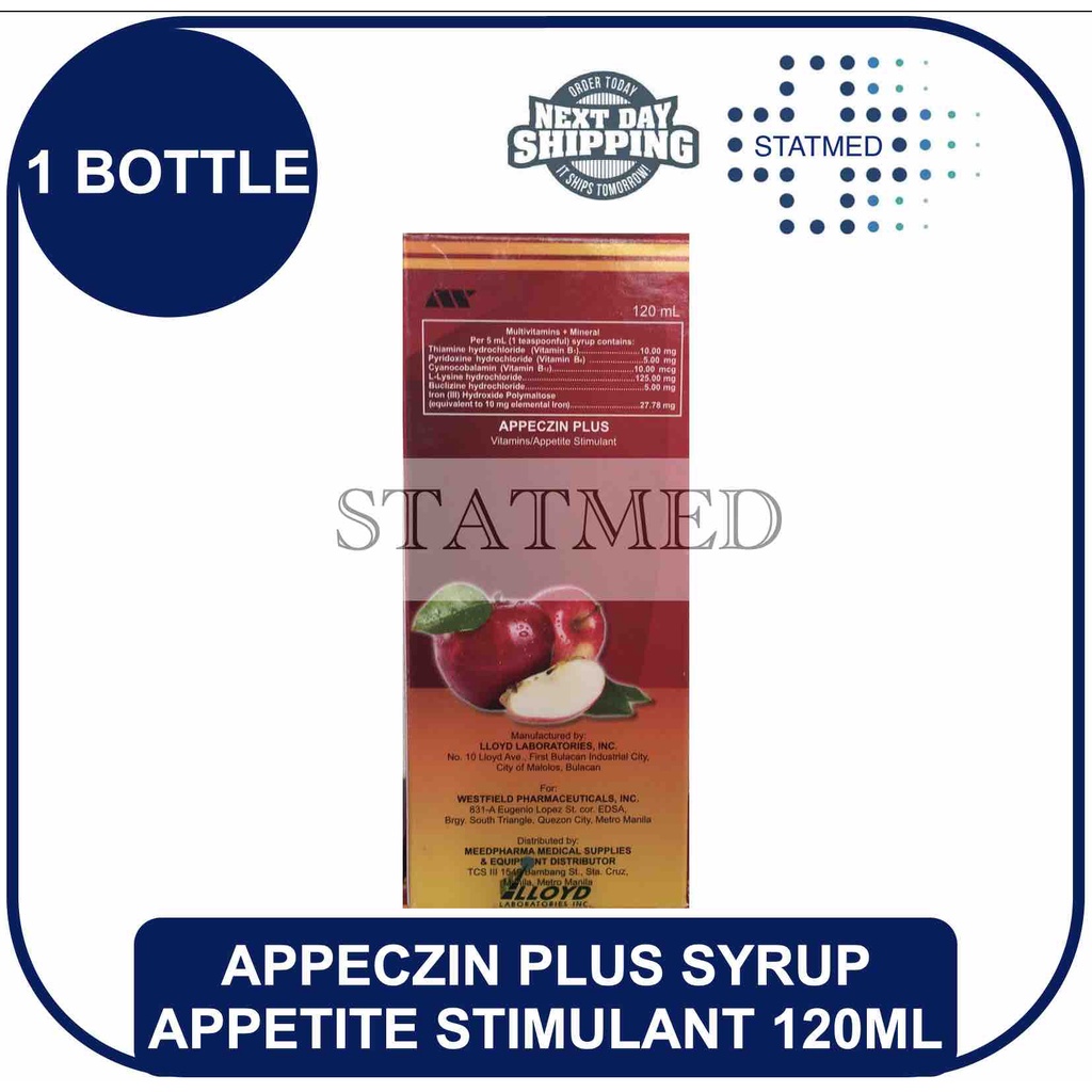 Appeczin Plus / Iroplus Vitamin + iron + Lysine + Buclizine