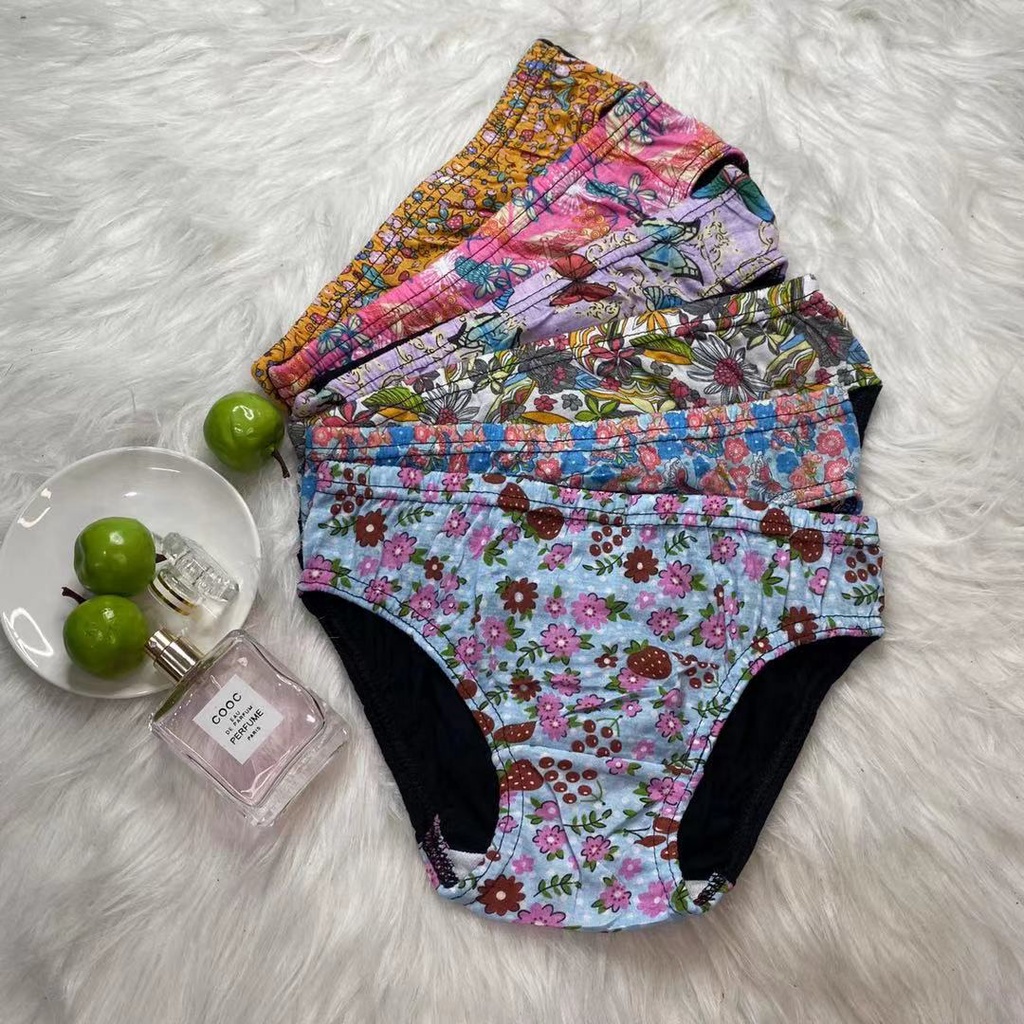 NEW COD Underpants printed ladies panty 12pcs | Shopee Philippines