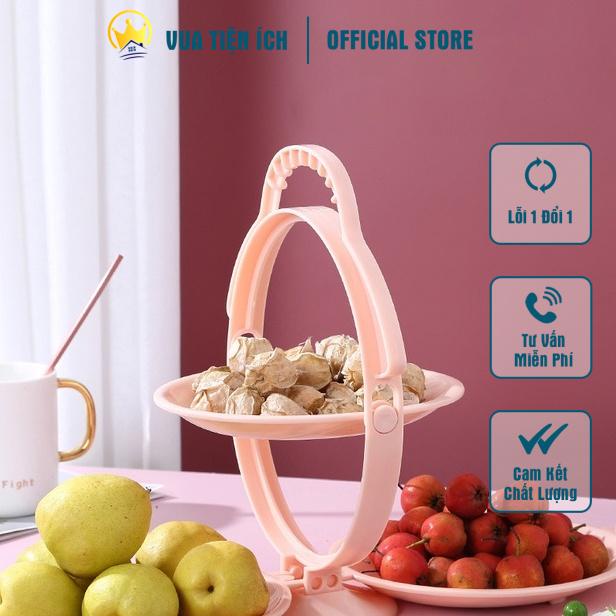 3storey Plastic Fruit Tray With Smart Design Shopee Philippines