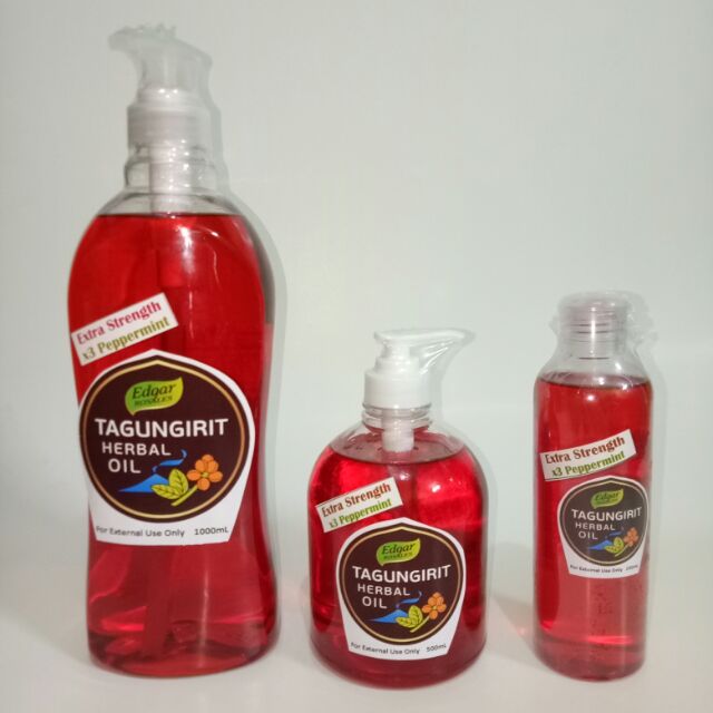 Large Sizes Tagungirit Herbal Oil Extra Strength | Shopee Philippines