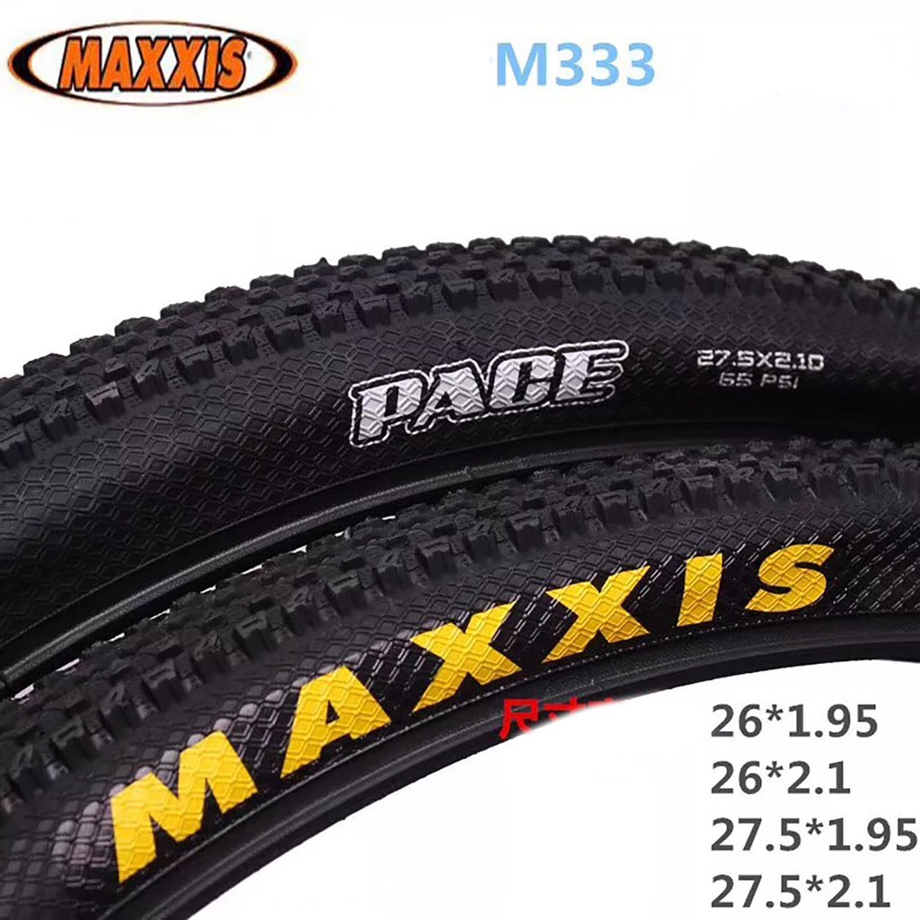 Bicycle tires for MTB mountain bike Maxxis Pace M333 size 26 27.5 29 inch tires. Bicycle parts are compatible with GIANT bicycle parts Shopee Philippines