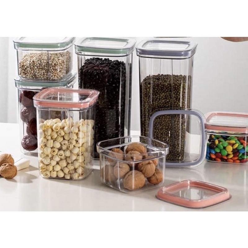 Ikea Airtight classy Jar Container Food storage Container Vacuum Cookie