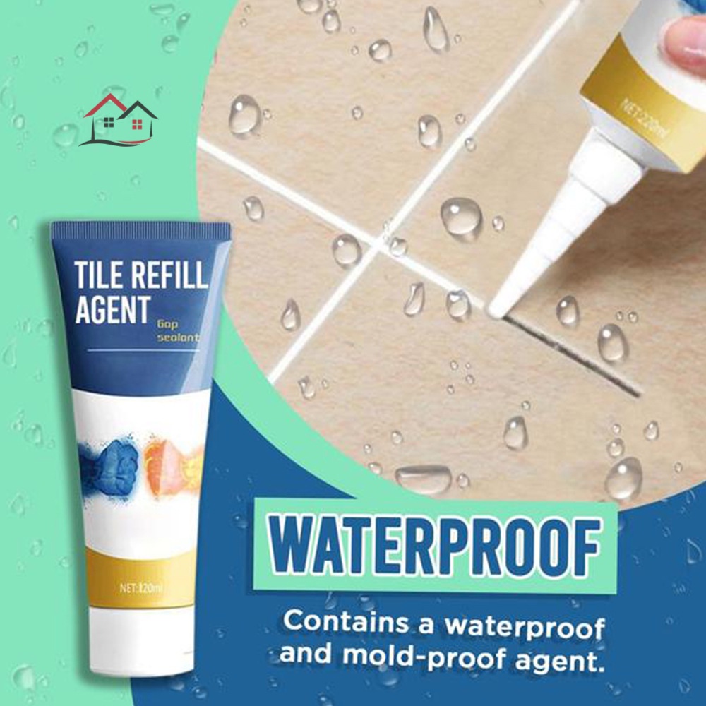 Tile Grout Squeeze Tube Tile Grout Restoring Agent Waterproof Tile