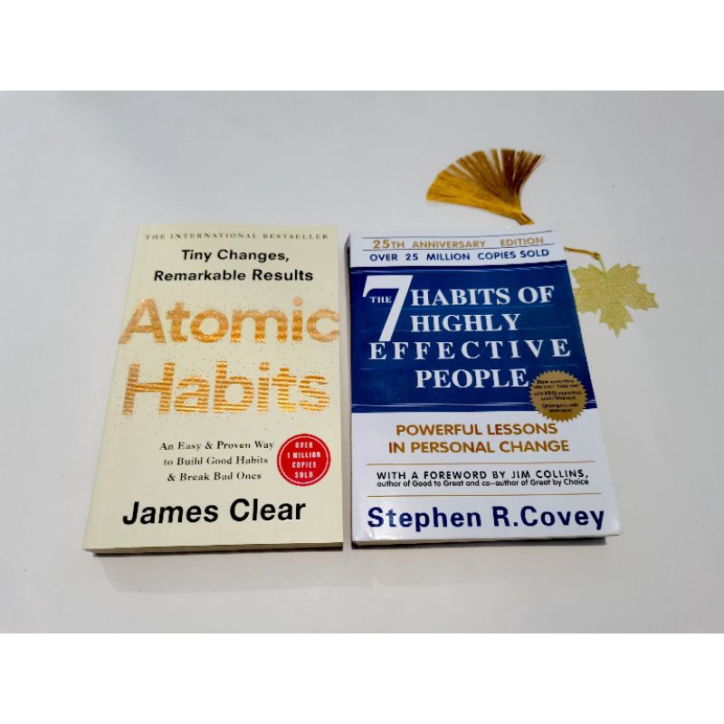 Bundle Atomic Habits & The 7 Habits of Highly Effective People | Shopee ...