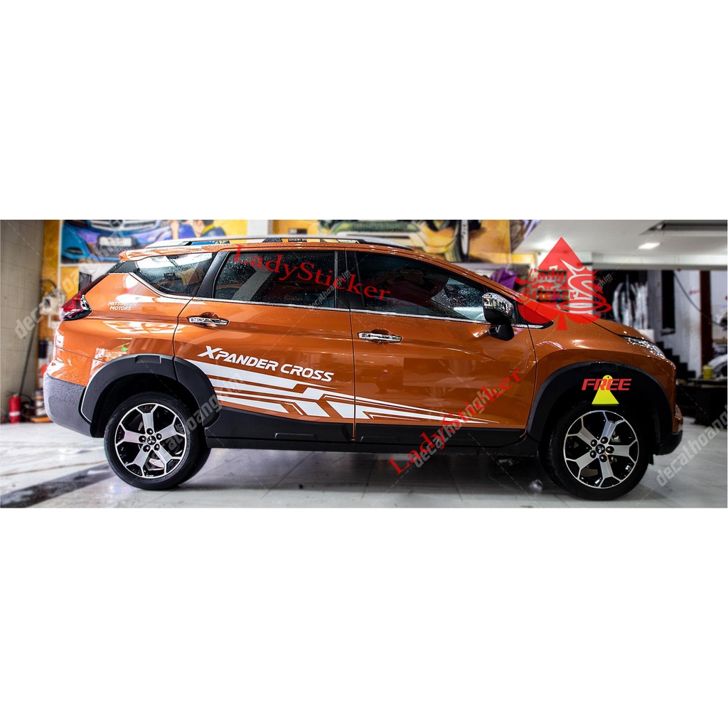 Cutting STICKER XPANDER CAR STICKER XPANDER CROSS MITSUBISHI CAR LIST ...
