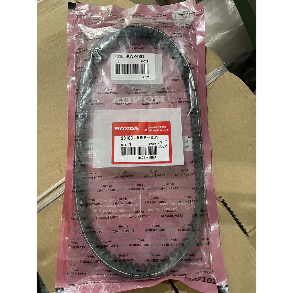 Honda Genuine Drive Belt 23100kwpd01 for Dio 110 Shopee Philippines