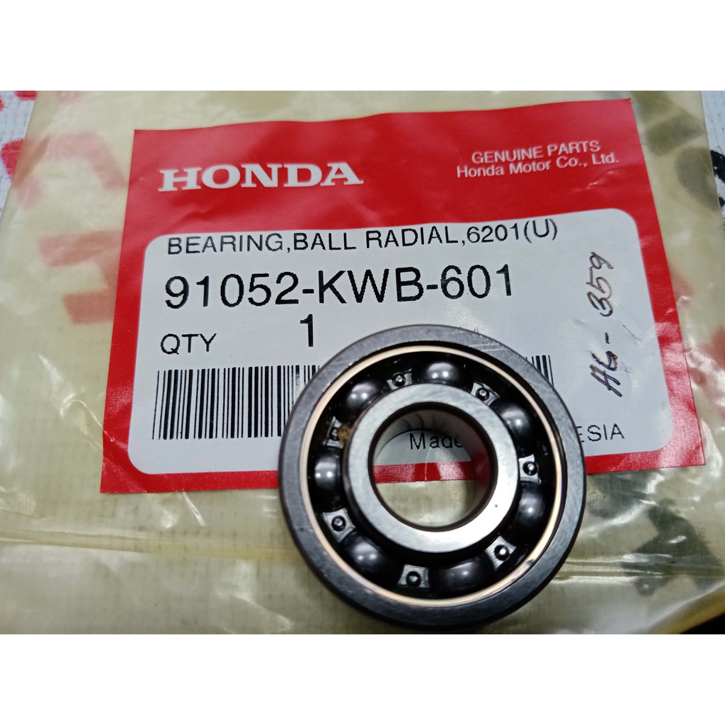 Xrm 125 front wheel bearing size sales