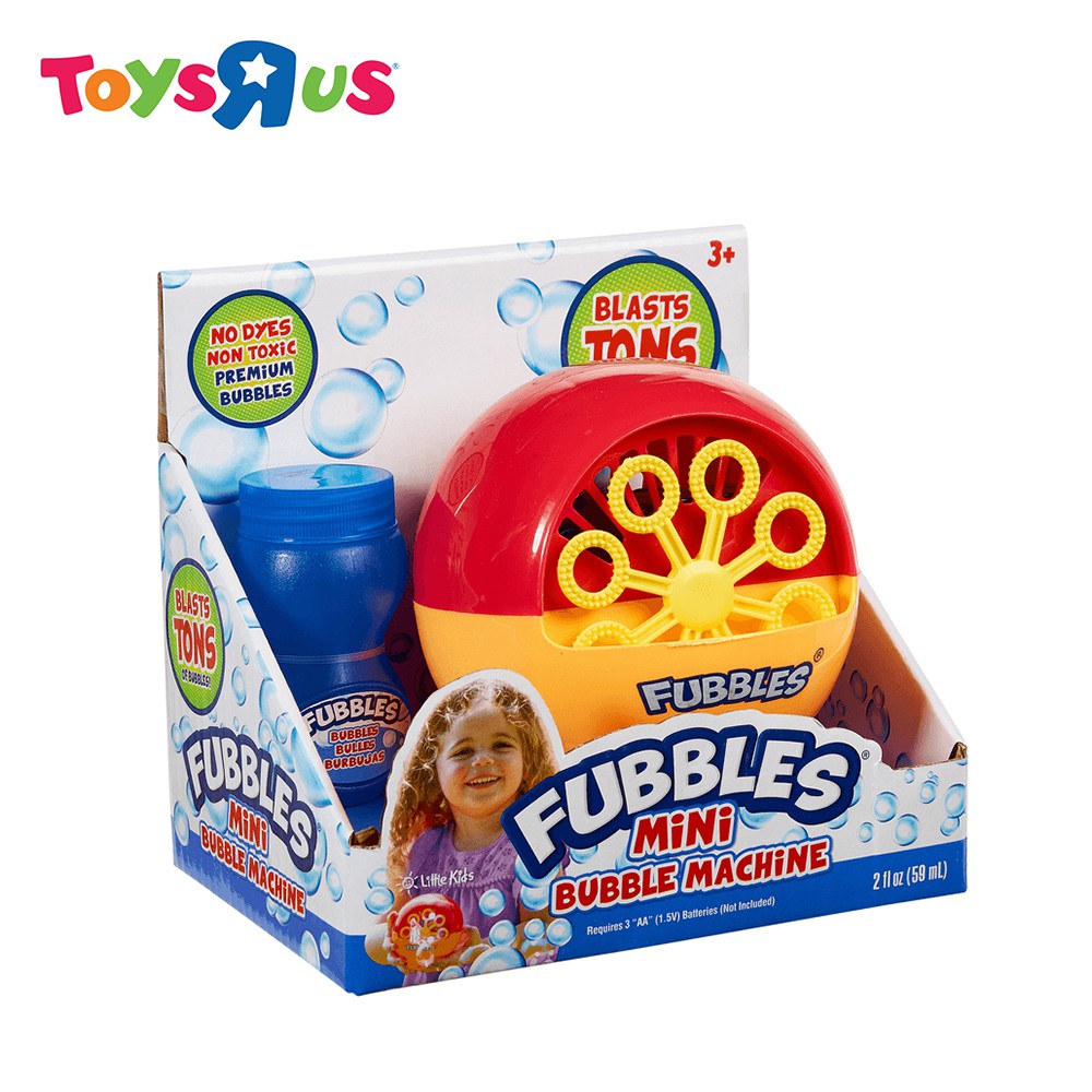 Fubbles Mini Bubble Machine (Red) | Shopee Philippines
