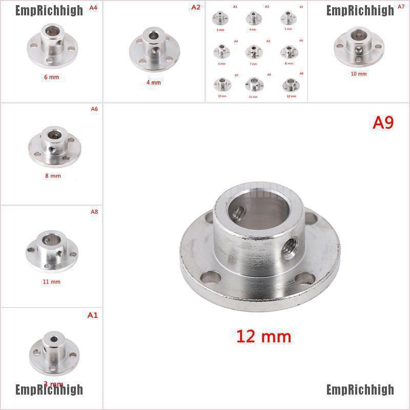 Flange Coupling Guide Shaft Support – 3mm To 12mm – Multi-Size Coupling