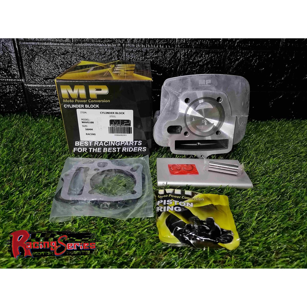 MP cylinder block wave 100 56mm steel bore | Shopee Philippines