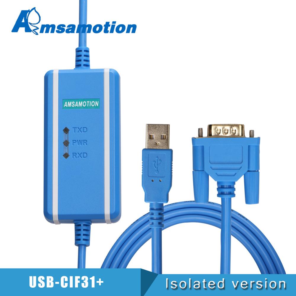 SZ YY USB Switch Serial Cable CS1W-CIF31+ USB-CIF31 USB To R232 Optical ...