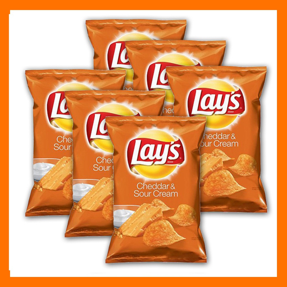 Lays Cheddar And Sour Cream Flavored Potato Chips 1842 Grams Shopee Philippines 3064