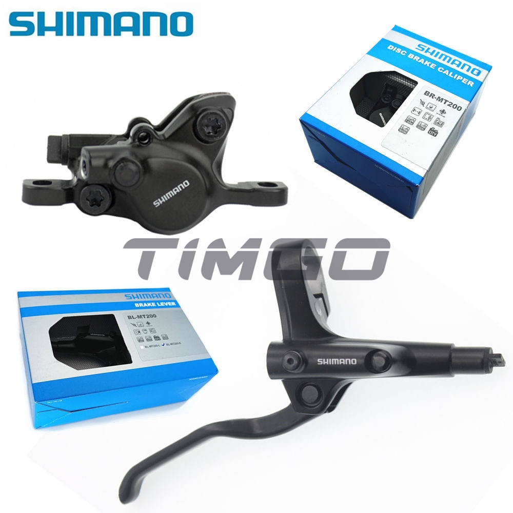 Shimano road levers discount with mtb caliper