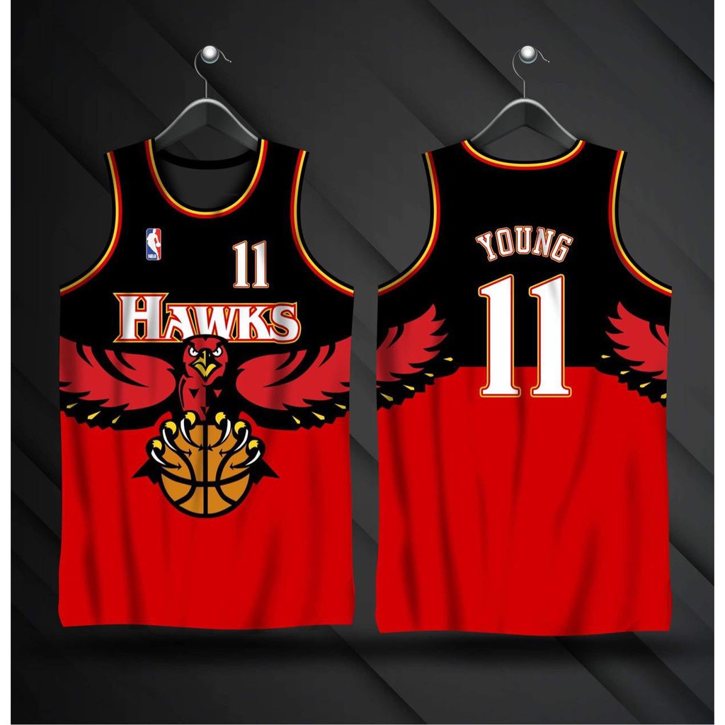 Red store hawks jersey