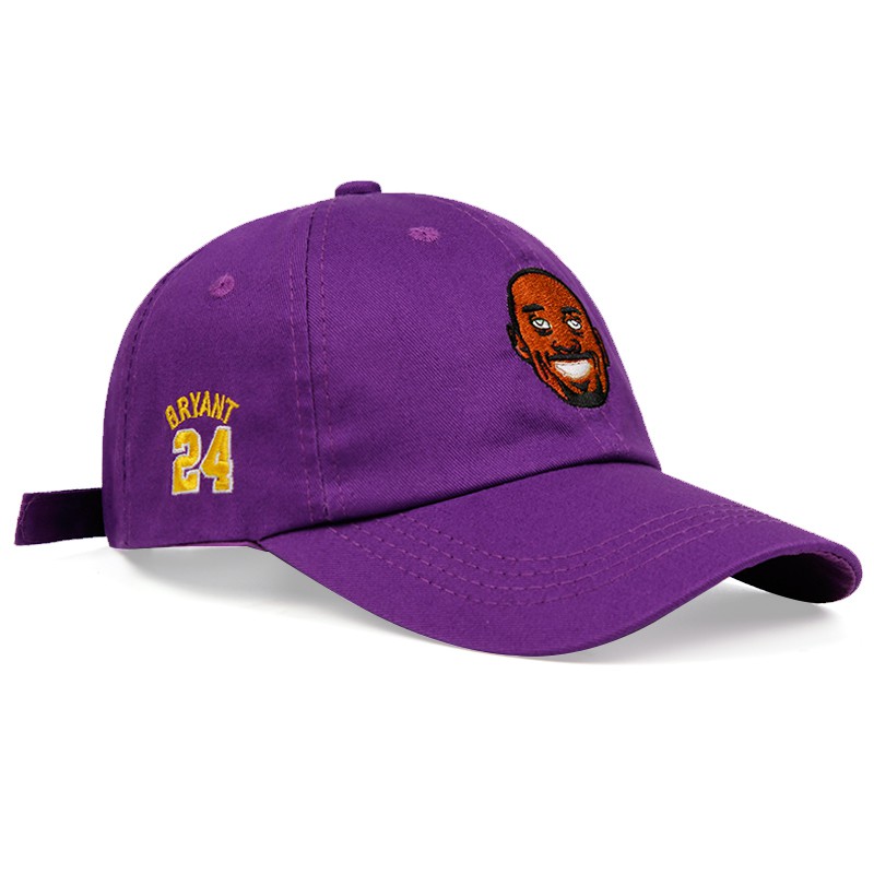 Purple Kobe Bryant New Era Hat Kobe Bryant Baseball Cap Bryant 24