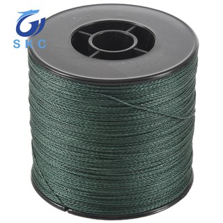 8 Pcs 500M 100LB 0.5mm Super Strong Braided Fishing Line PE 4 Strands  Color:Dark Green 
