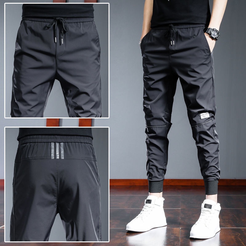 Men's Fashion Casual Pants/Men's Sports Slim-Fit Trousers/Men's Cargo ...