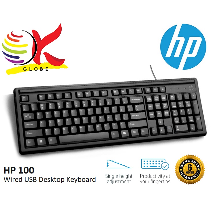 HP K300 / K100 WIRED USB MECHANICAL GAMING KEYBOARD. MULTICOLOR