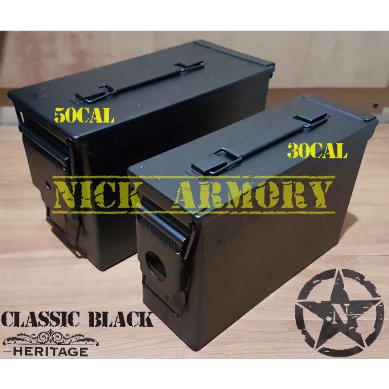 USA Fortress Metal box Toolbox Classic Box Style 50 cal 30 cal Motorcycle Saddle Bag Side Carrier Shopee Philippines