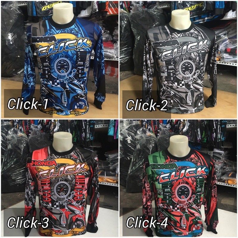 Honda click drifit racing motorcycle rider jersey | Shopee Philippines