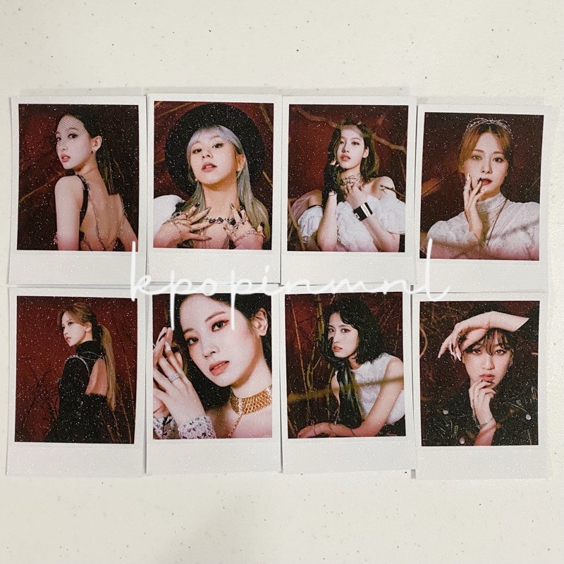 TWICE CRY FOR ME PHOTOCARD SET | Shopee Philippines
