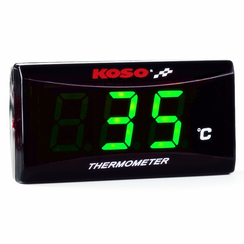 Motorcycle Koso Temperature Water Temp Meter With Sensor For honda ...