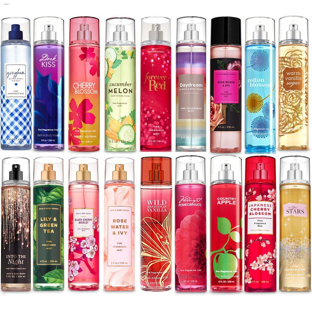 Perfumes Original BATH BODY WORKS Sweet Fresh Scents FRAGRANCE MIST 236mL US BRAND