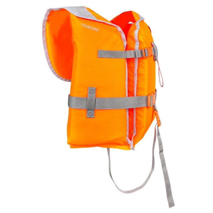 Tribord Lifejacket 100 Adult Orange - 8322168 - 40 To 60 kg | Shopee ...