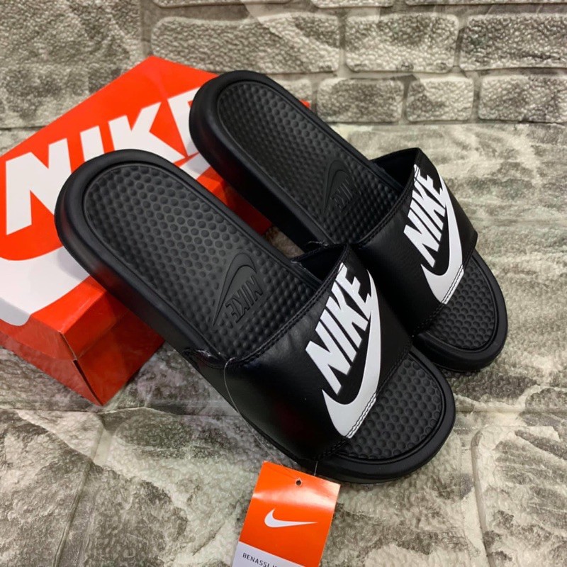 Nike slides men size on sale 9