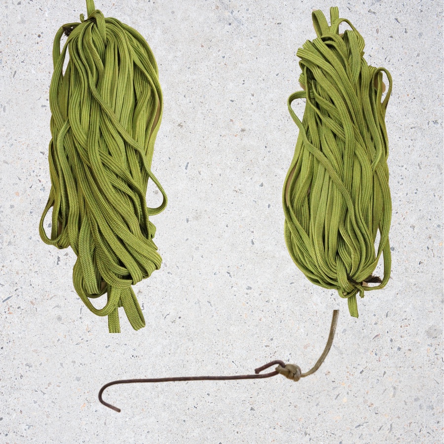 Green parachute rope, coconut chamber lowering rope (14-16m) | Shopee ...