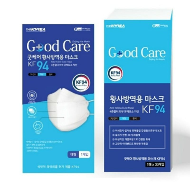 Kf94 Good Care / Kf 94 / Made In Korea Mask | Shopee Philippines