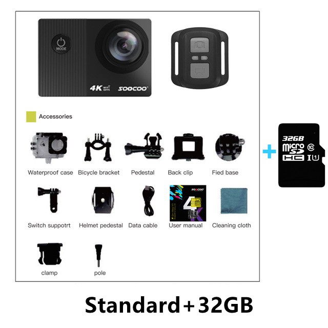 soocoo f91r ultra hd 4k 60fps