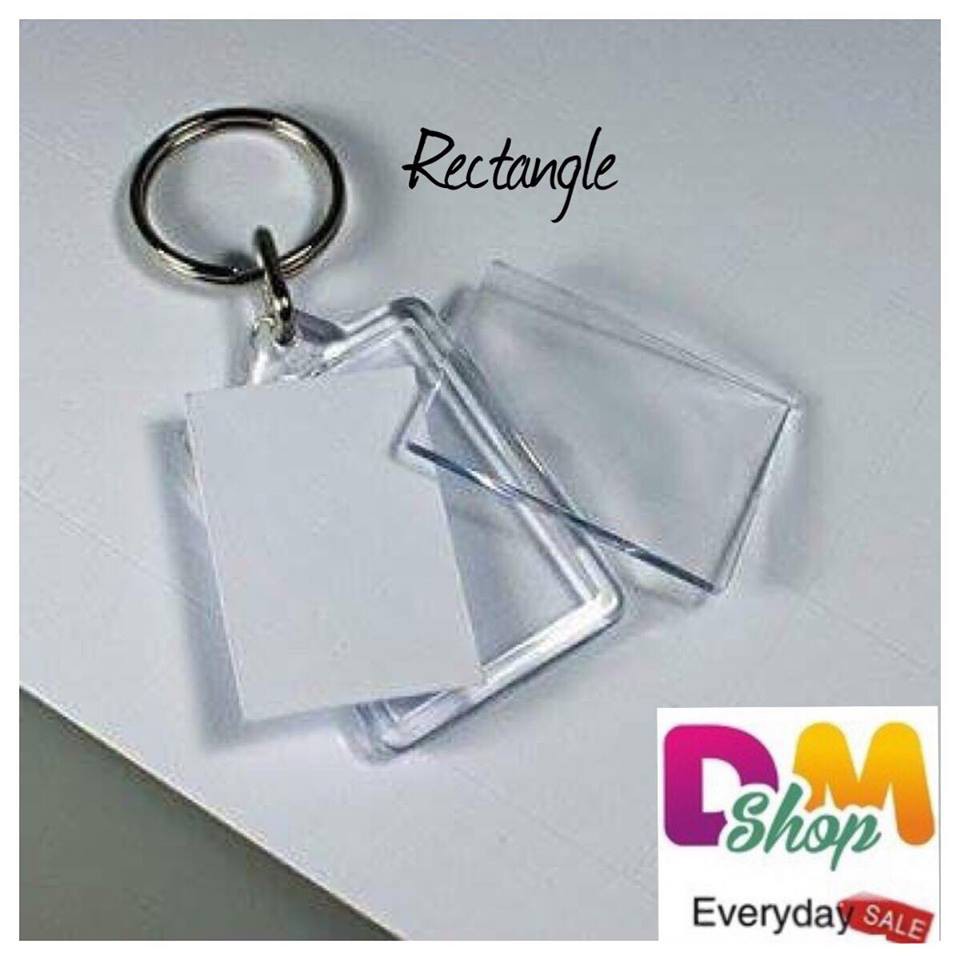 (50pcs)Acrylic Keychain Photo Insert Shopee Philippines