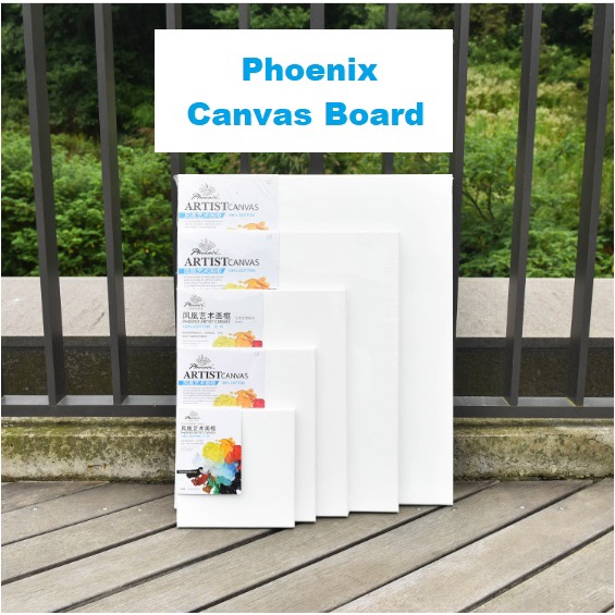 Phoenix Artist Canvas Board 100% Cotton Gesso Primed | Shopee Philippines