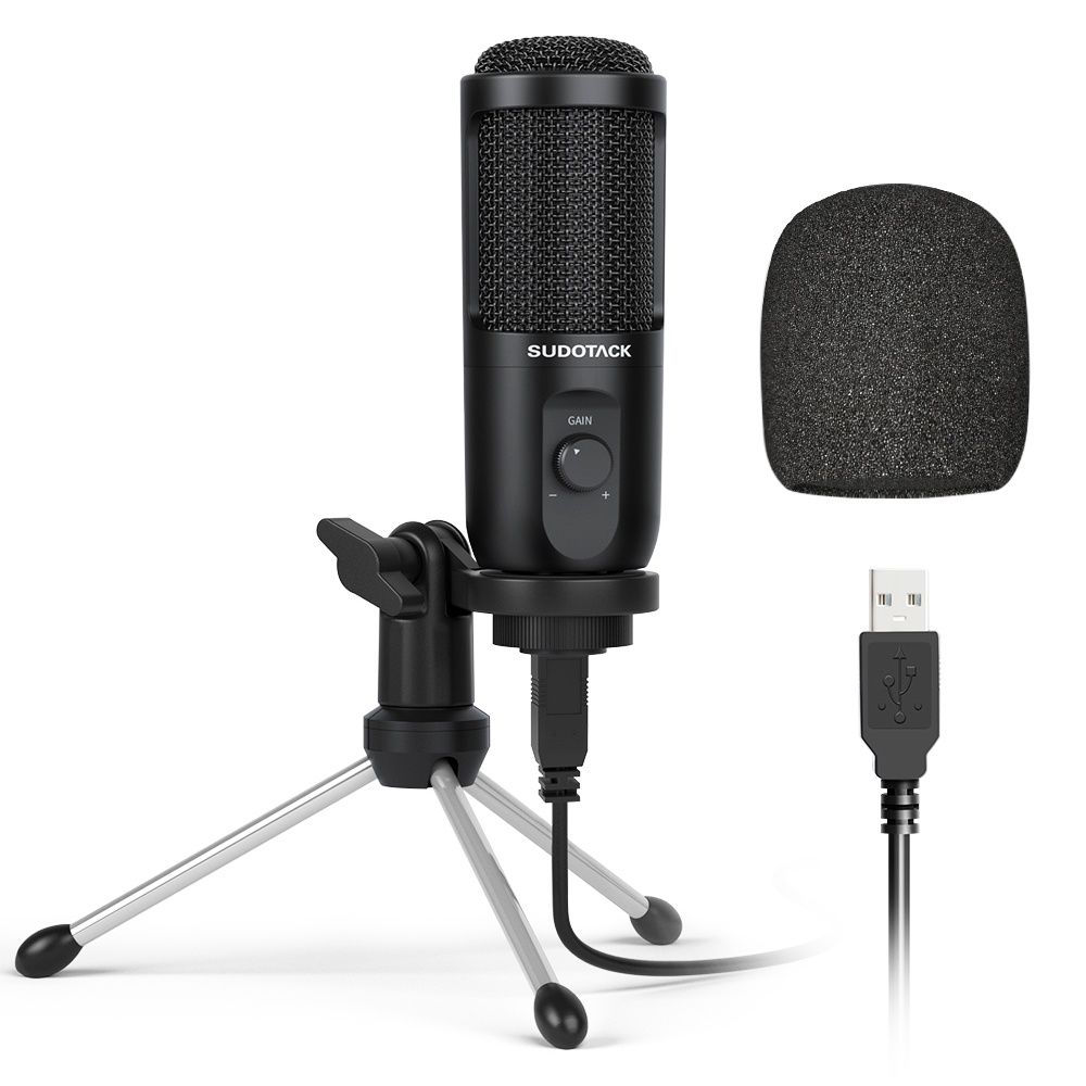 SUDOTACK ST600 USB Microphone Condenser Mic Computer Microphone
