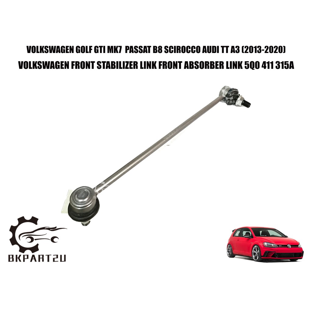 VOLKSWAGEN GOLF GTI MK7 PASSAT B8 SCIROCCO AUDI TT A3 (2013-2020) FRONT ...