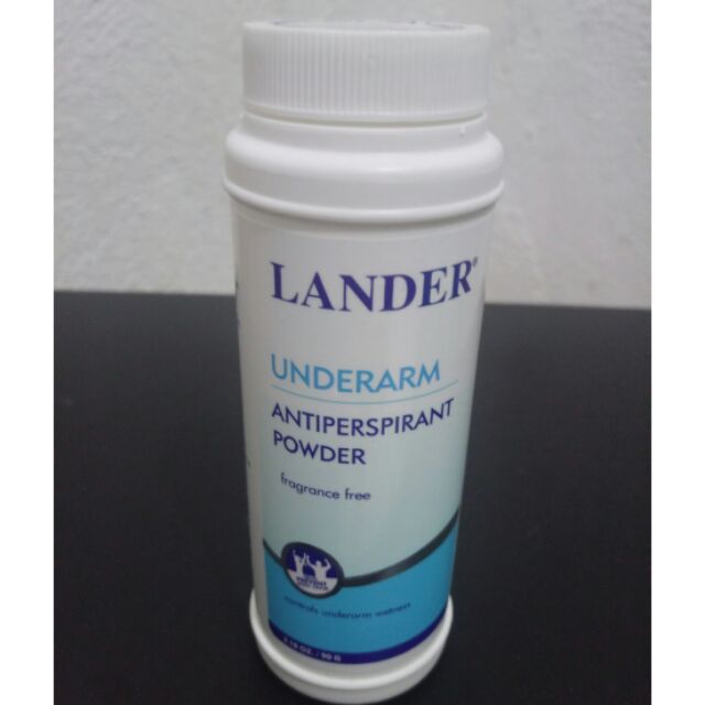 Lander Underarm Antiperspirant Powder | Shopee Philippines