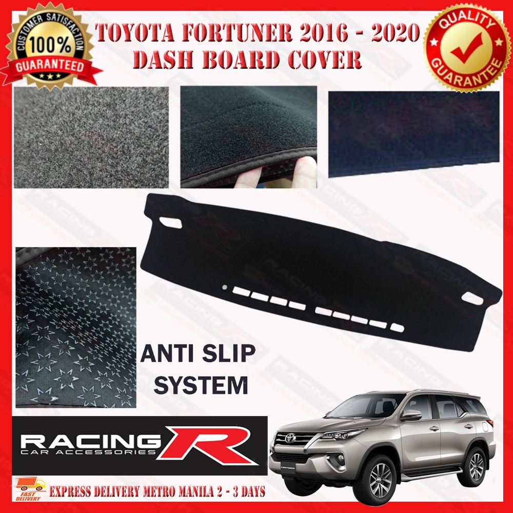 Toyota Fortuner 2016 2020 Dash Board Cover ( Dashmat, Dash Mat, Sun