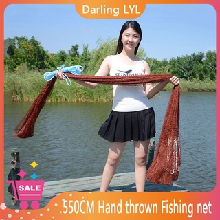 Hand-thrown Fishing net, Easy to throw, fly Fishing net, Fishing