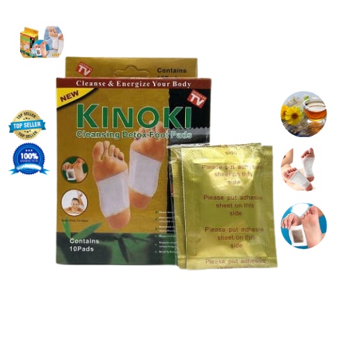 Kinoki Cleansing Detox Foot PadsToxins Remover for Men and Women Kinoki Foot Pads for Your
