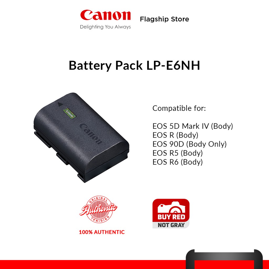 Canon Battery Pack LPE6NH Shopee Philippines