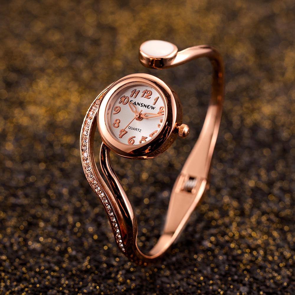 Fashion Bangle Watch Ladies Analog Wristwatch | Shopee Philippines