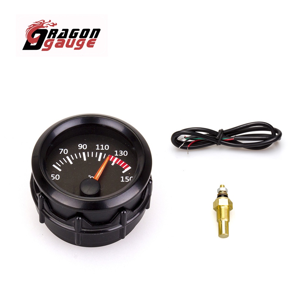 DRAGON GAUGE 52mm Water Temp Oil Temp Oil Press Voltmeter Vacuum Boost