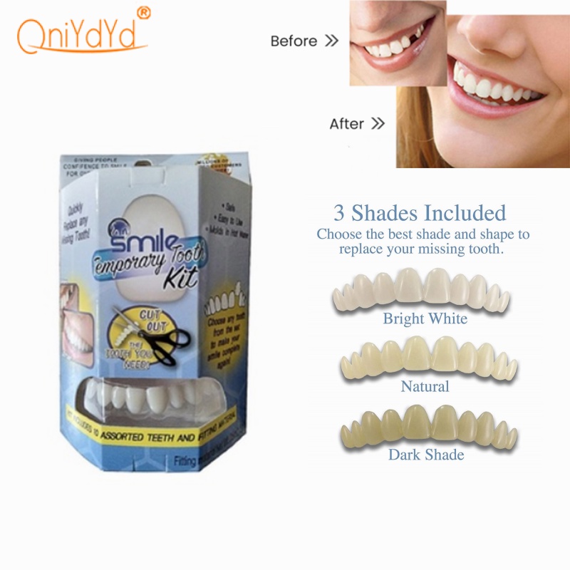 Temporary Dental Stickers Tooth Replace Missing Tooth Fake Tooth Smile ...