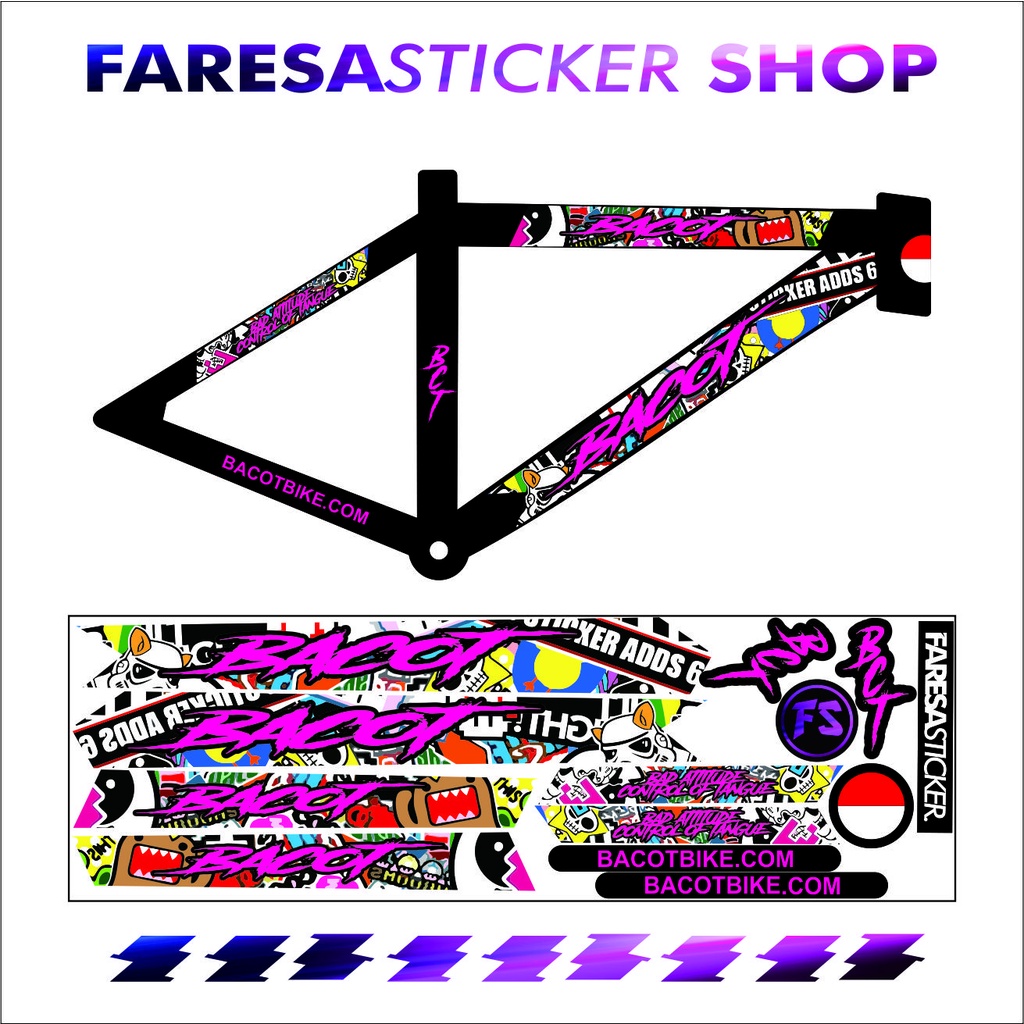 Striping STICKER Bike LIST BODY, Pole X JDM Name PING | Shopee Philippines